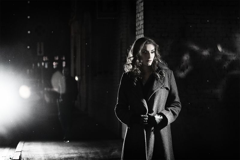 Art, Cinema, Girl, Hensel, Model, Night, Nikon, Nikon d610, Noir, Portrait, Reflection, Story After Midnight фото превью