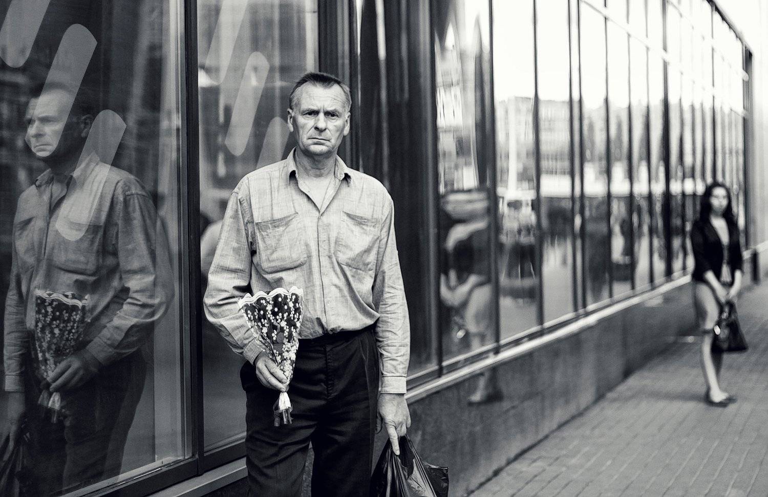 Лето, Мужчина, Питер, Стрит, Улица, Чб, Ярина Яриловец