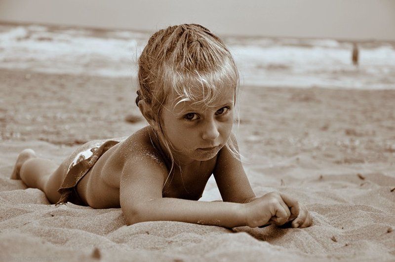 Азовское море, Кучугуры, Море, Пляж At The Sea фото превью