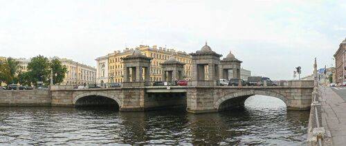 Петербург. Мост Ломоносова.