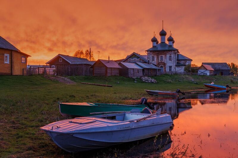 вершинино, закат Вершинино фото превью