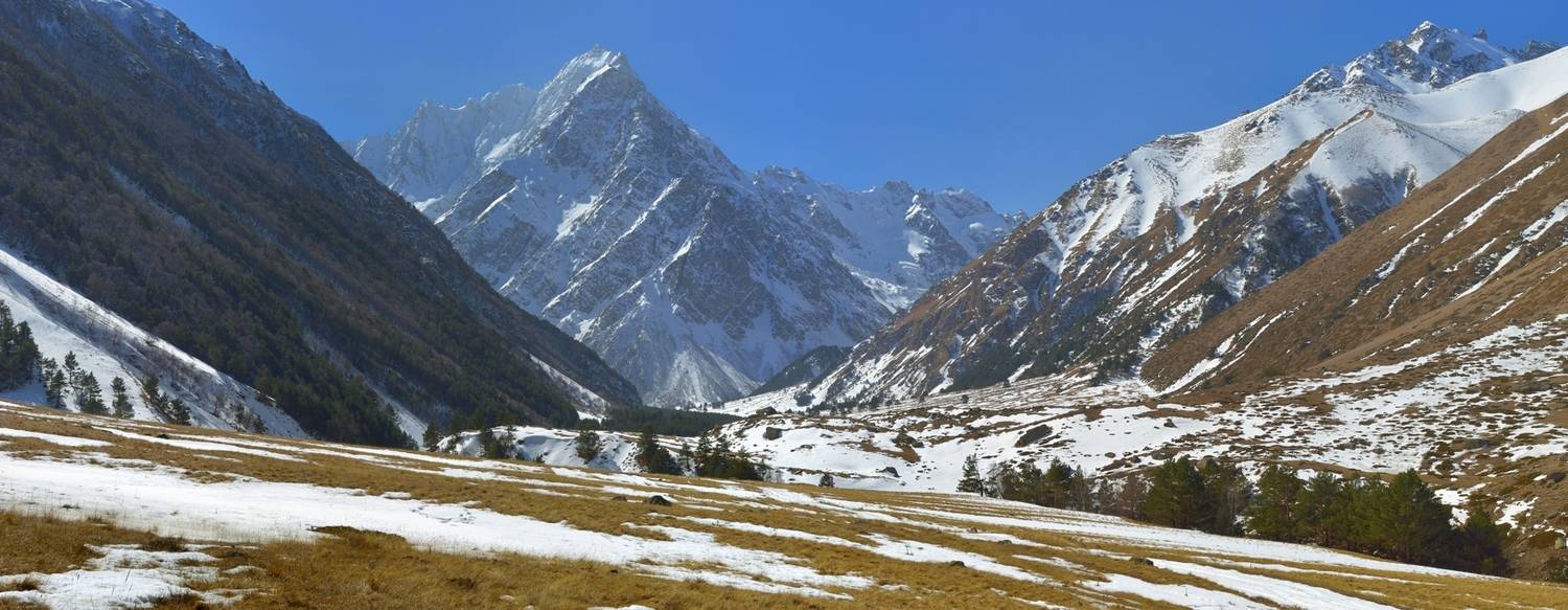 горы, весна, кавказ, тихтенген, Александр Жарников