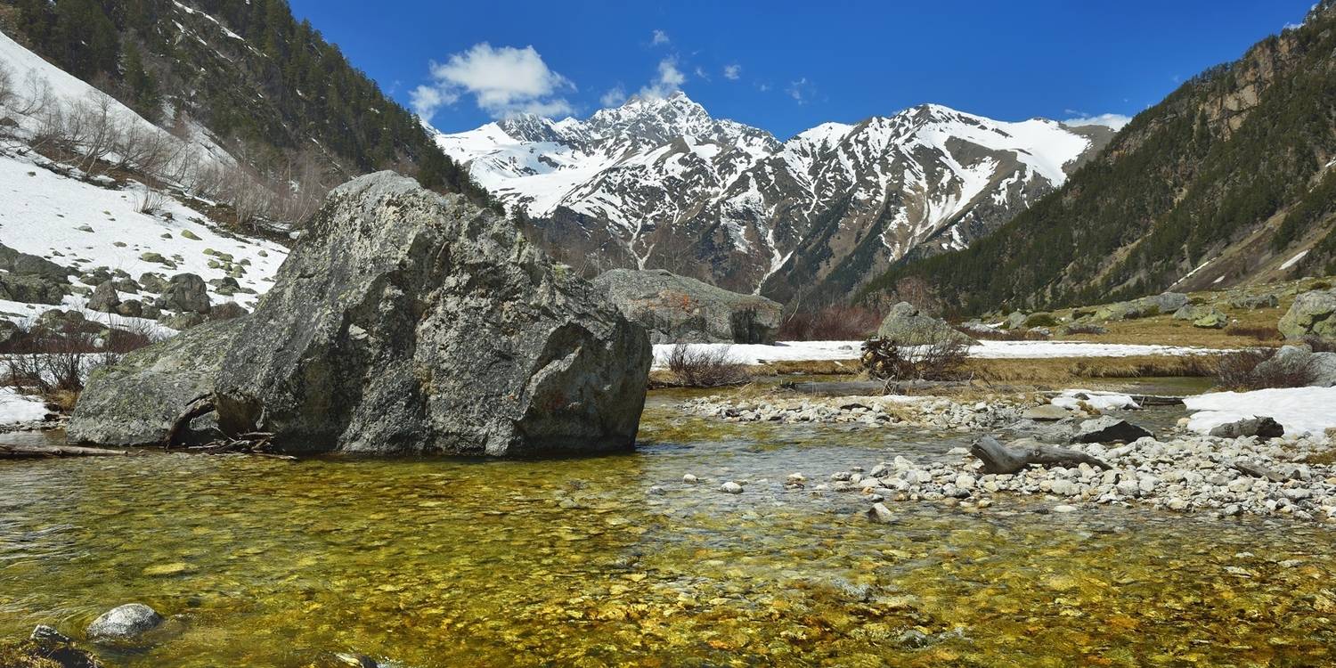 горы, весна, кавказ, Александр Жарников