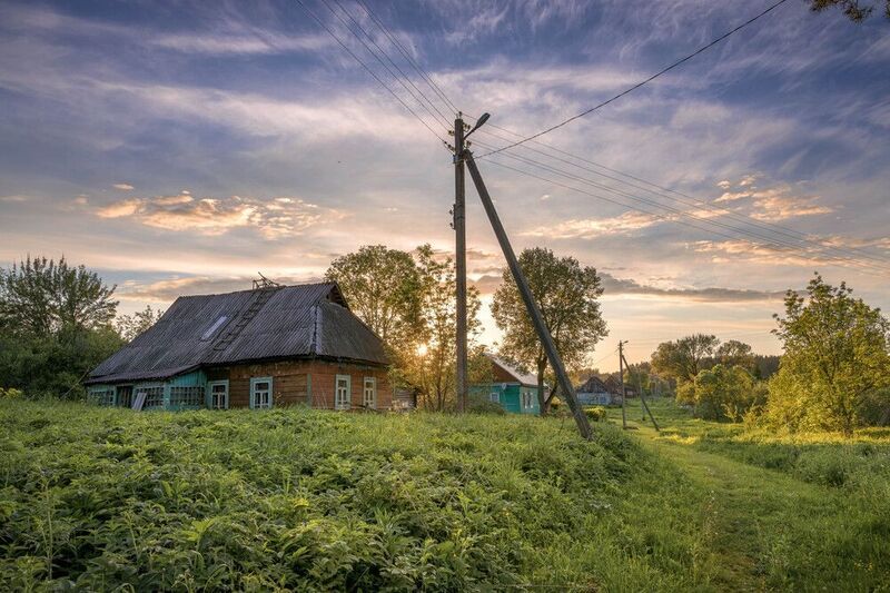 Деревенский вечер... фото превью