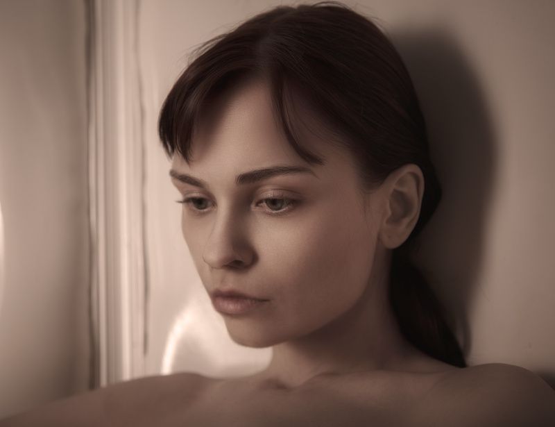 Студийный портрет фото превью