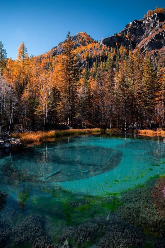 Geyser lake, Altai фото превью
