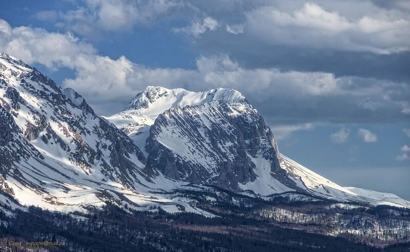 фишт весна горы скалы лагонаки Рубеж фото превью