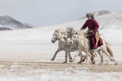 Ancient Mongolian Warrior