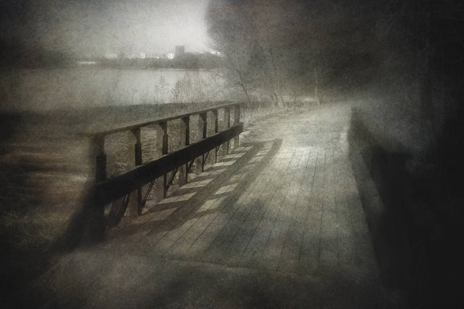 чб, пейзаж, пикториализм, Сергей Кот