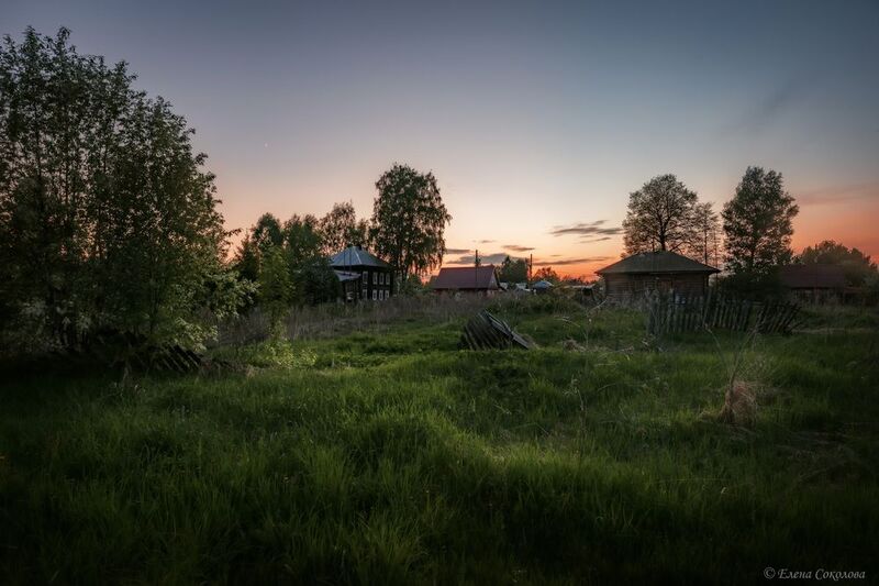 деревенский пейзаж, лето Слудка фото превью