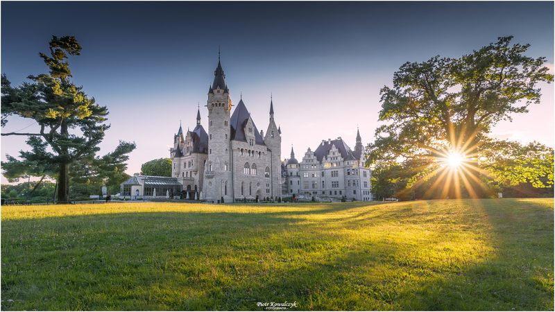 polska, zamek, drzewa *** фото превью