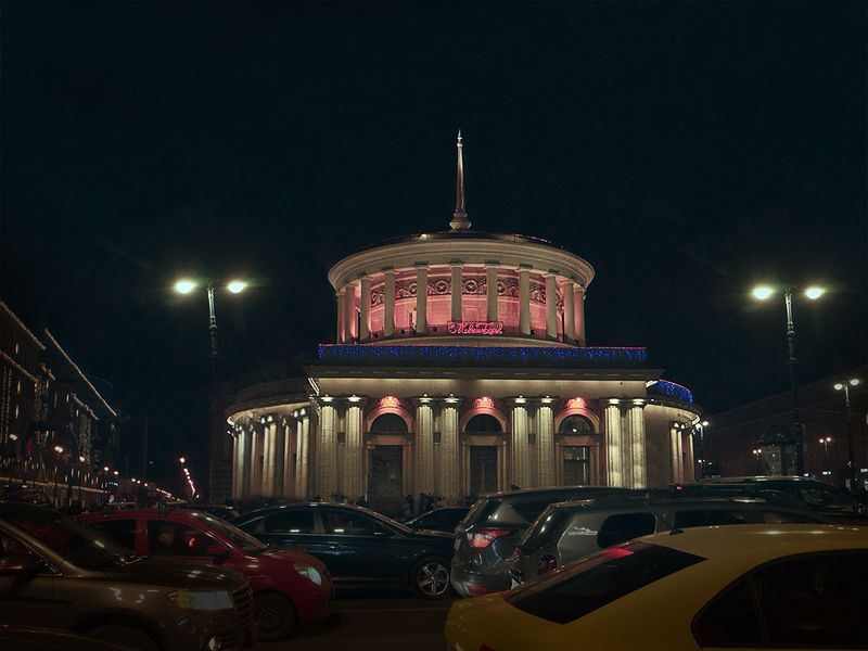 Огни большого города фото превью