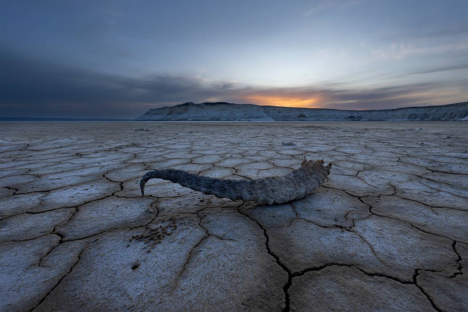 горы, солончак, закат, Казахстан, Елена Вторушина