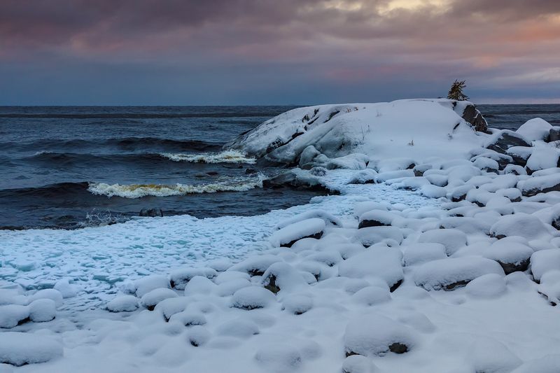 ладожские шхеры, карелия, ладога, северное приладожье, сортавала, питкяранта, русский север,северная природа, северный пейзаж, пейзажи карелии, фототуры по карелии, фототуры по ладоге, фототур на ладожские шхеры Новогодний шторм фото превью