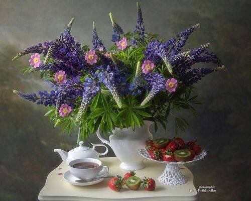 Утренний летний чай