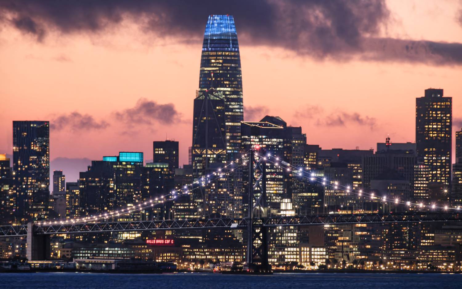#Skyscraper #Sky #Bridge #City #Building #Urban area #Metropolitan area #High-rise building #Cityscape #Dusk, Shpek Andrey