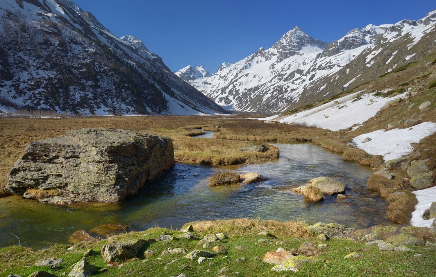 горы весна кавказ, Александр Жарников