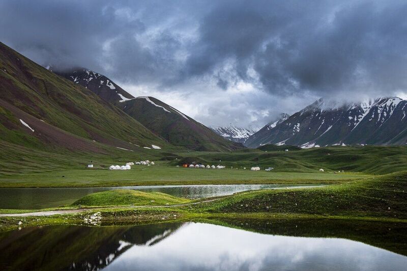 Базовый лагерь под пиком Ленина фото превью