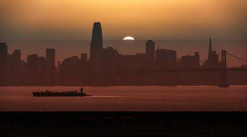 Silhouette of San Francisco