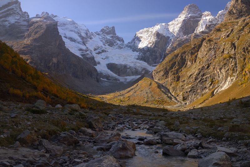 Осеннее утро в Узунколе фото превью