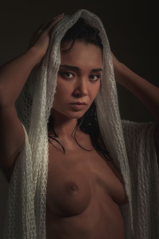 Студийный портрет фото превью