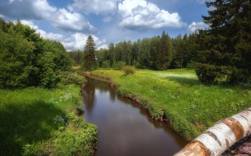 Тихая река фото превью