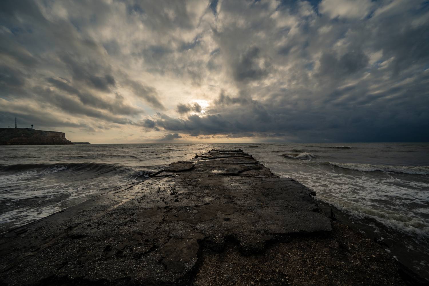 Россия, Крым, село Песчаное, закат, Гаврилов Юрий