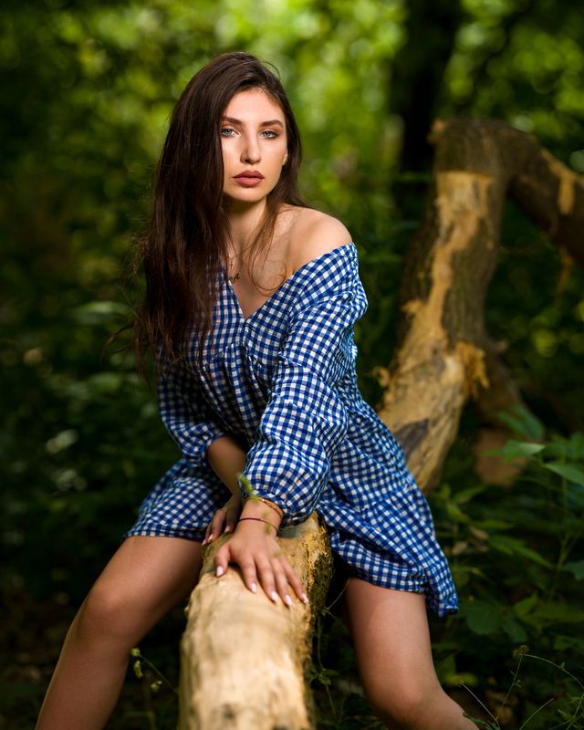#portrait #nature #summer Portrait of Karina фото превью