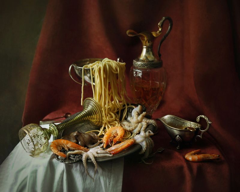 С морскими гадами фото превью