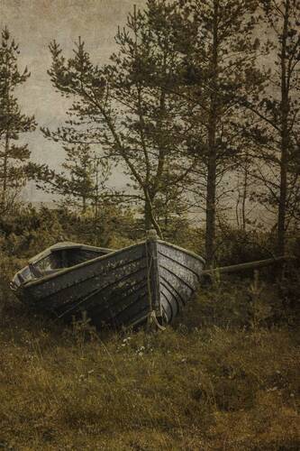 Лодка на берегу