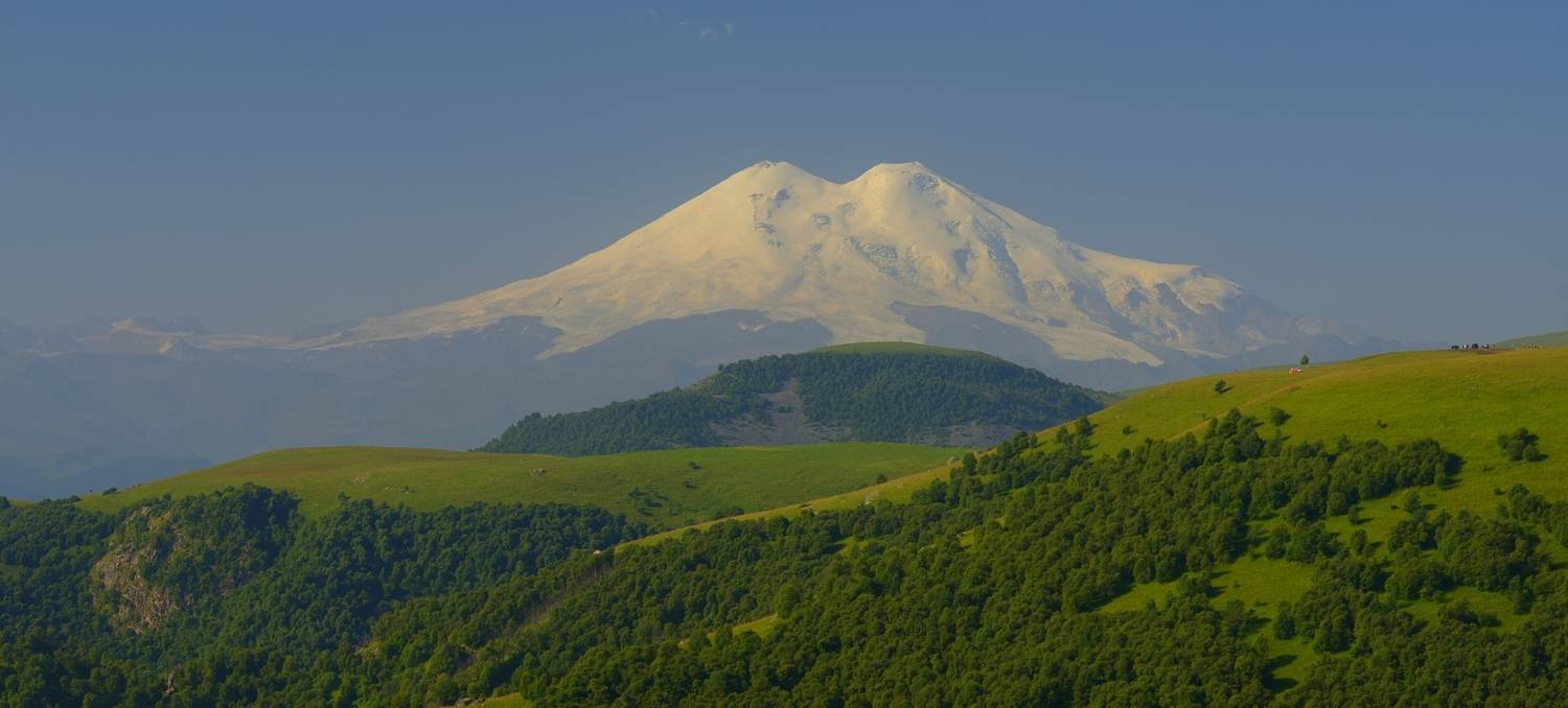 эльбрус лето утро, Александр Жарников