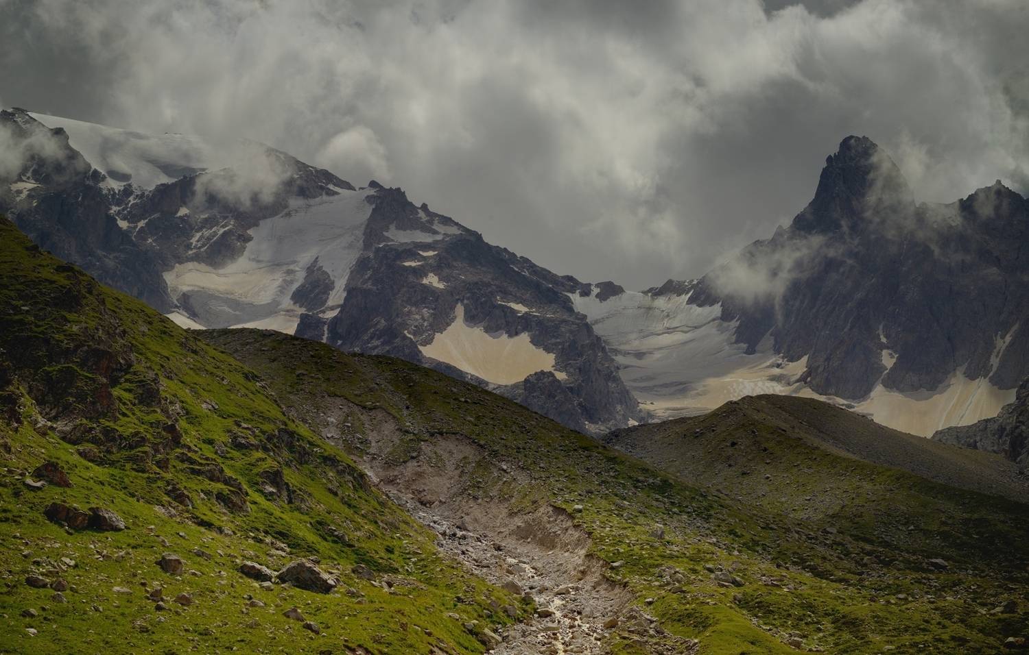 горы лето кавказ, Александр Жарников
