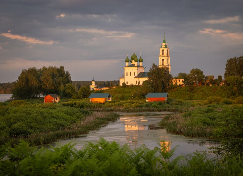 Летний вечер фото превью
