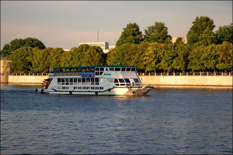 москва река, пейзаж, москва Москва река фото превью