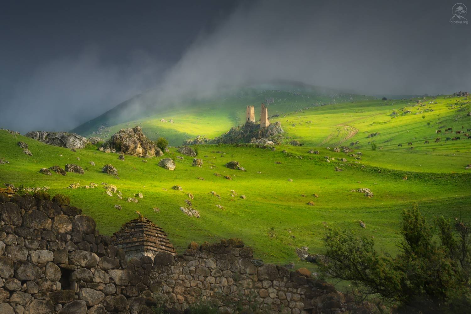 северная осетия, алания, горы, лето, башни, фототур в северную осетию, фототур 2025, Гордиенко Анатолий