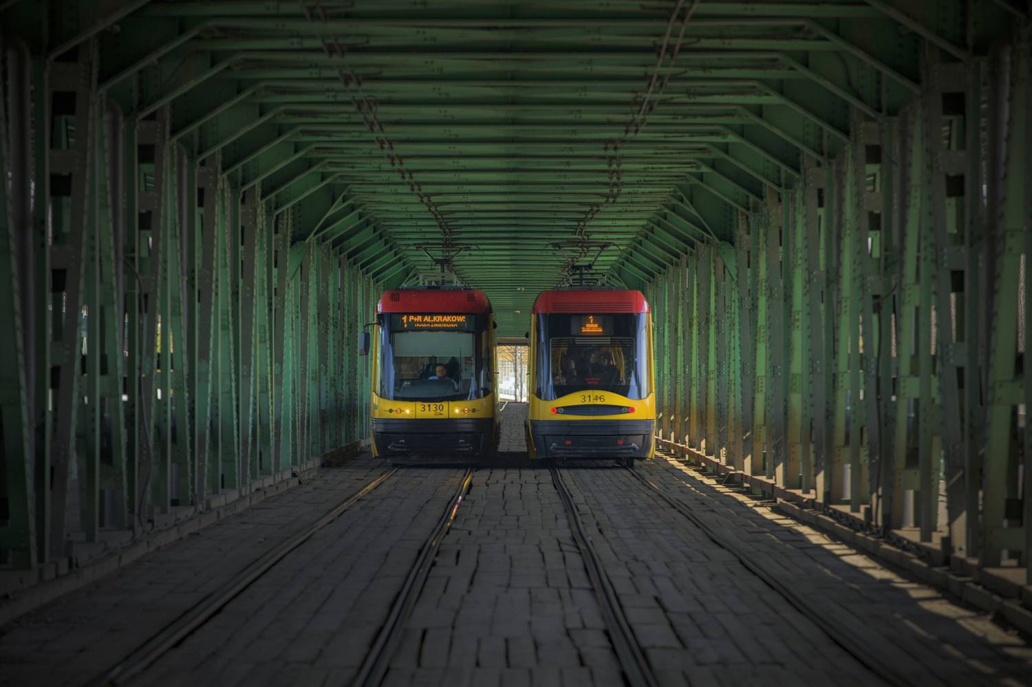 Transportation, Travel, Tramway, Transport, Street, City, Train, Railroad, Modern, Warsaw, Urbex, Damian Cyfka