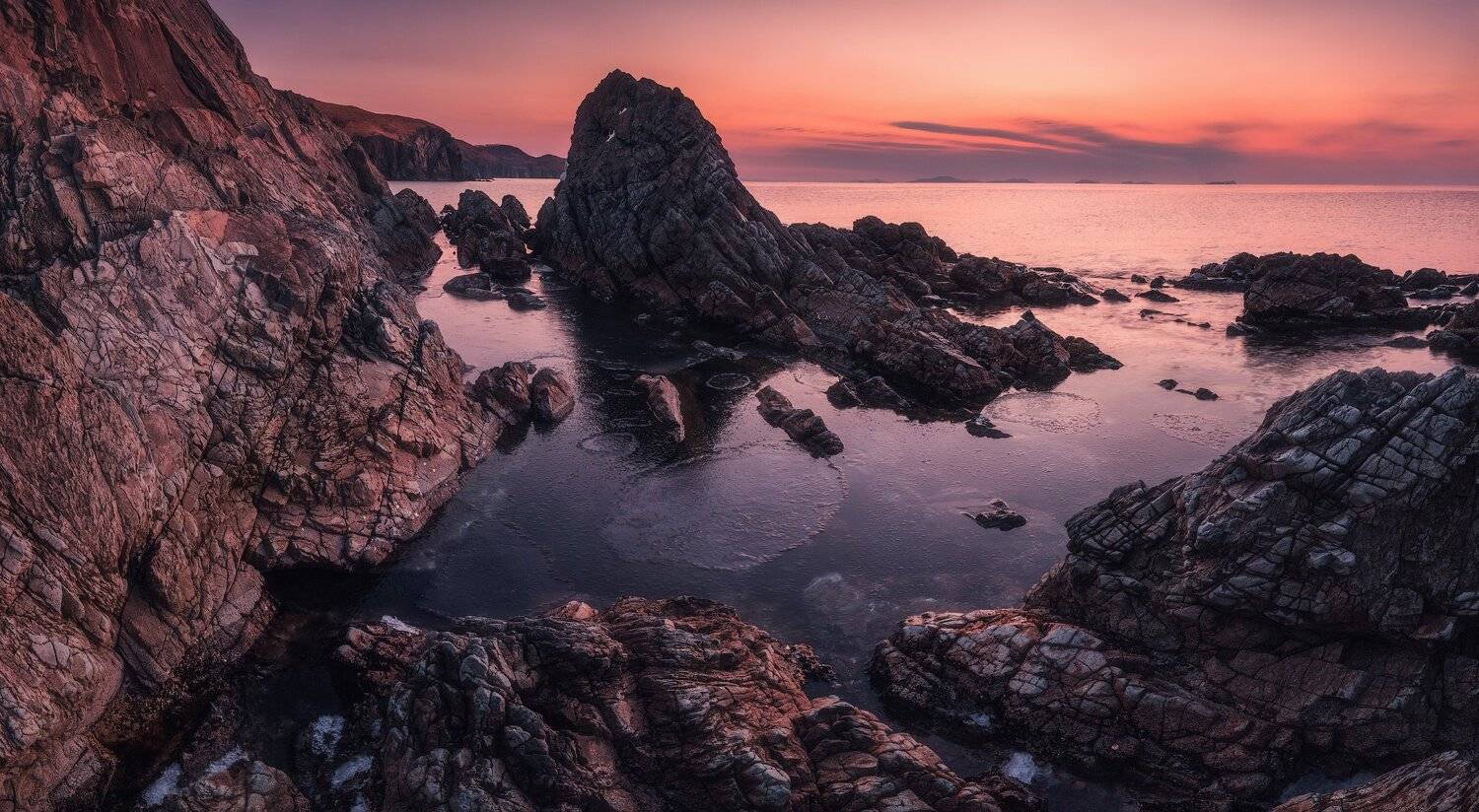 Весна, Камни, Море, Скалы, Утро, Андрей Кровлин