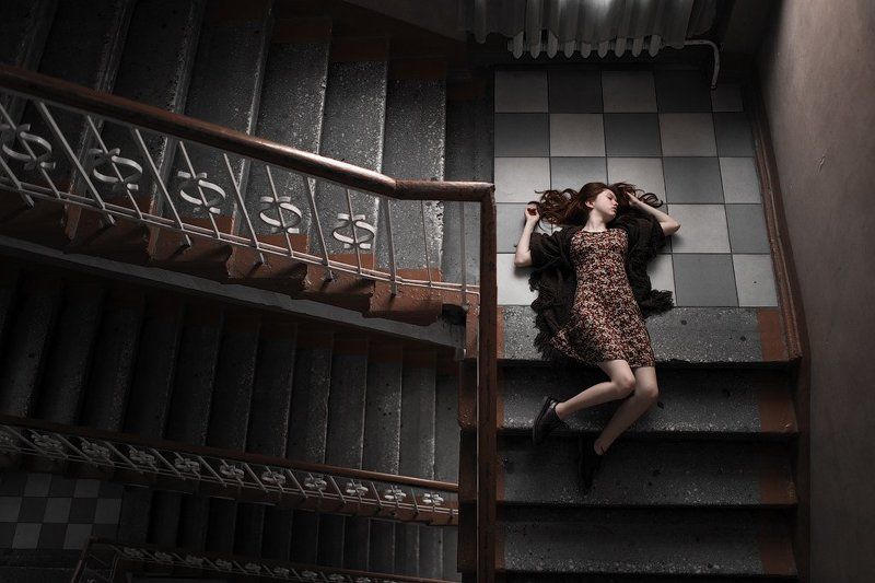 Redhead girl фото превью