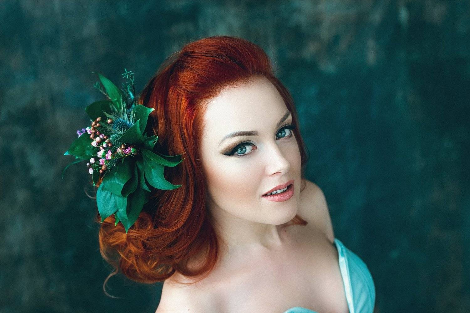 цветы, красота, девушка, Снежана Ру