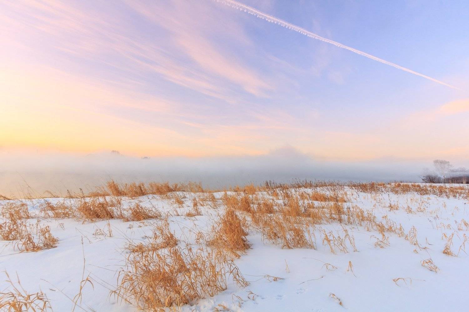 арамиль, урал, восход, закат, туман, зима, небо, пейзаж, природа, Сергей Гарифуллин