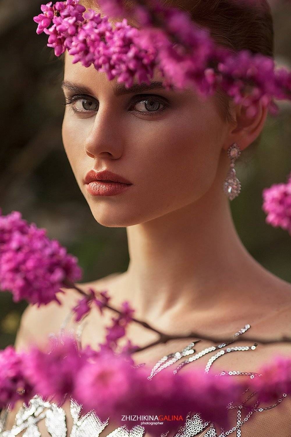 девушка, модель, портрет, лицо, цветы, весна, гламур, взгляд, жанр, искусство, креатив, фото, фотография, фотосессия, глаза, photo, photography, portrait, color, nature, soul, face, model, girl,, Galina Zhizhikina