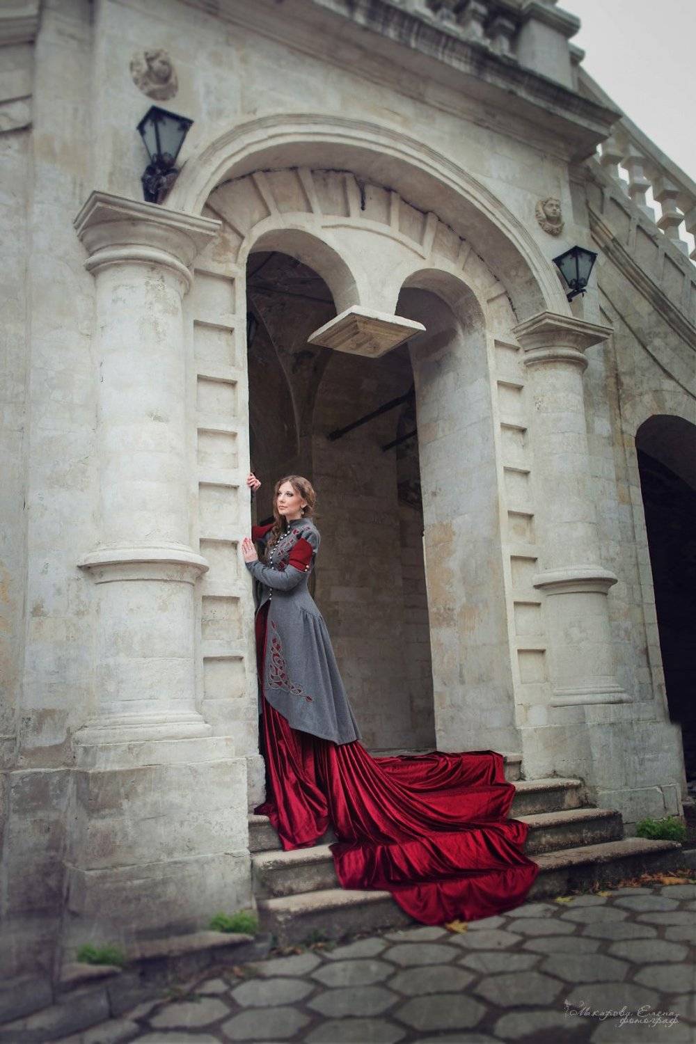 портрет, прогулка, осень, храм, Макарова Елена