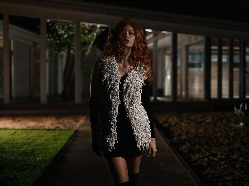 Noir Cinema Night Light Model Portrait The Gallery фото превью