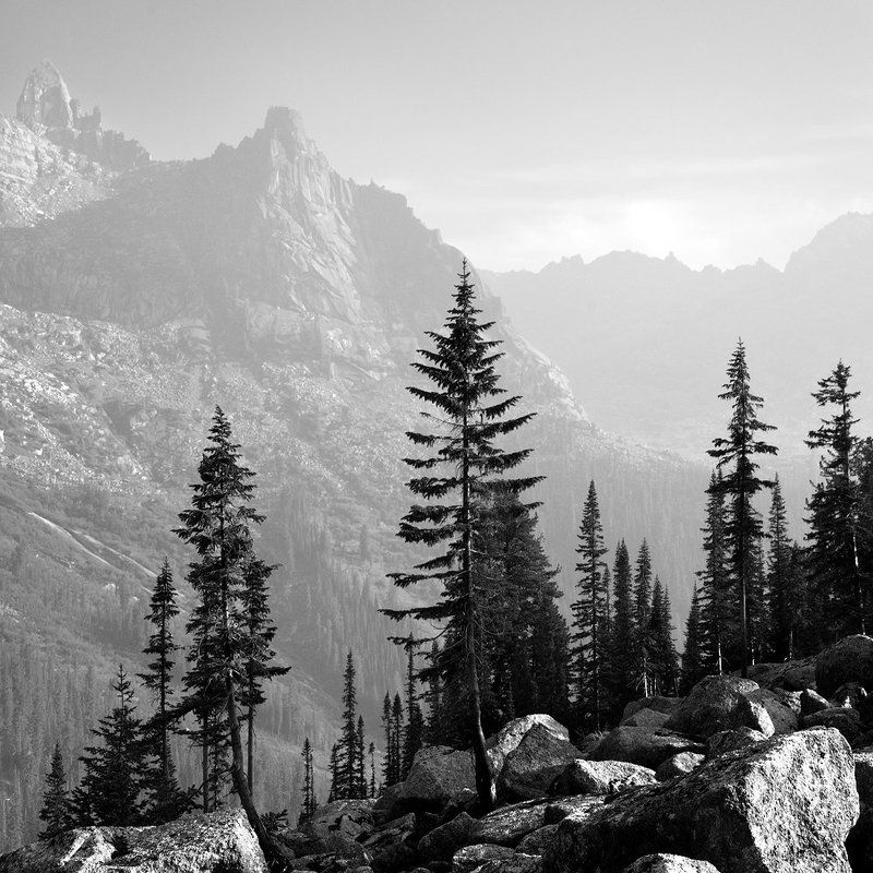 большой, вечер, высокий, голубой, горы, деревья, дымка, ергаки, зеленый, камни, красивый, красноярский край, пейзаж, природа, размер, разрешение, саяны, сибирь, скалы, тайга Ергаки фото превью