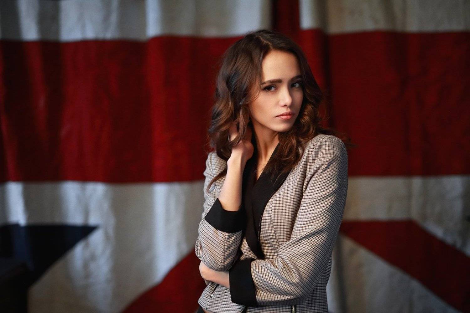 Женский портрет, Портрет, Портрет девушки, Белоконов Борис