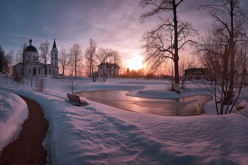 Вечер в фиолетовом