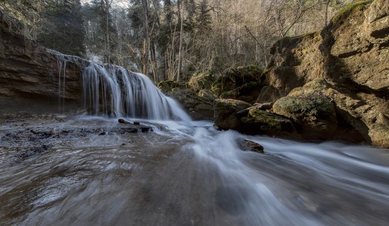 утро, река, весна, март, 2016, мезмайка, вода Все течет и бежит Вода и Камни в холодной Воде фото превью
