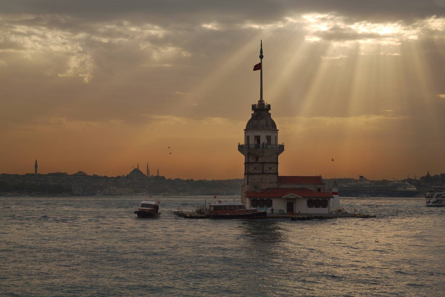 море волны пейзаж вода облака тучи вечер, Мурзинов Виктор