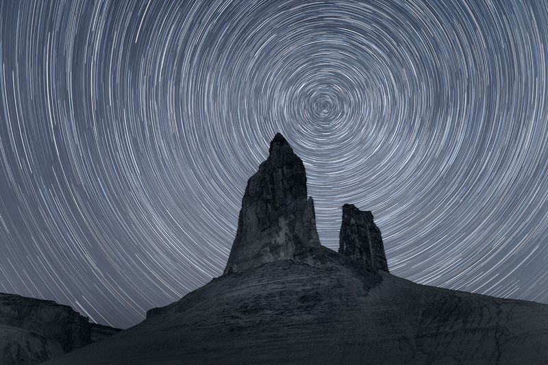 казахстан, мангистау, бозжира Звездный танец фото превью