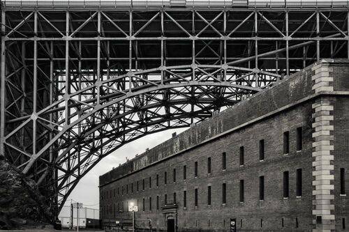 Fort Point black & white